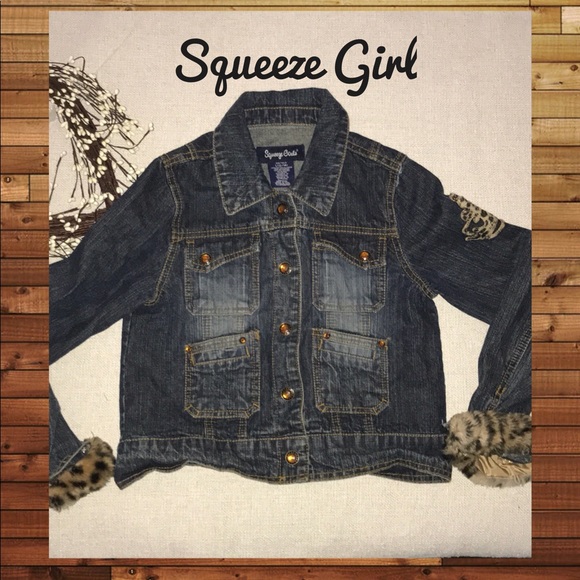 Squeeze Girls Other - Girls Jean Jacket Size 12/14